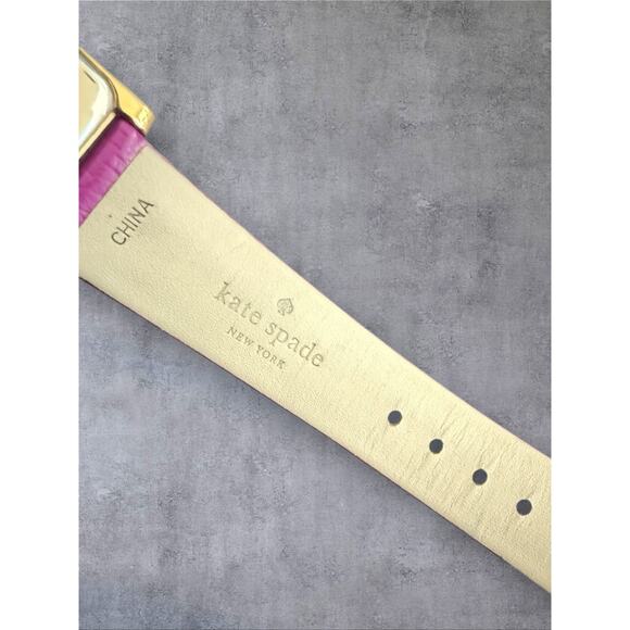 Kate Spade New York Women's Baja Rose Pyramid Watch 1YRU0244 - Picture 8 of 9